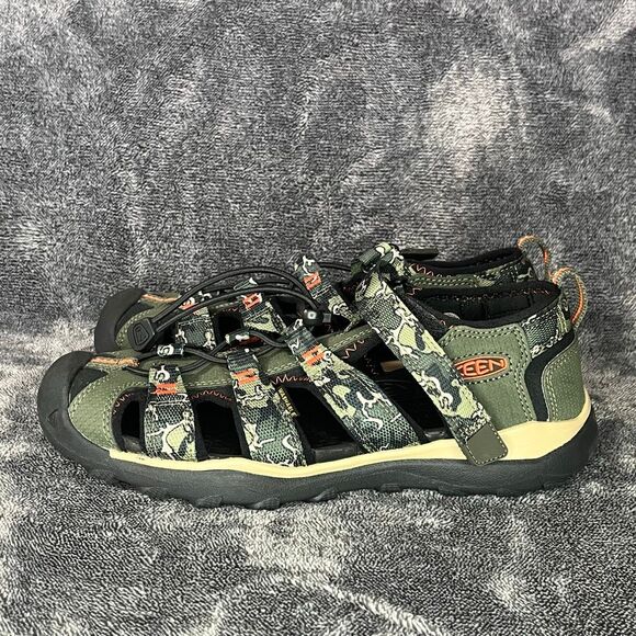 Keen Newport Neo H2 Gray Hook And Loop Hiking Sandals Men Size US 5/ Women size - Picture 1 of 8